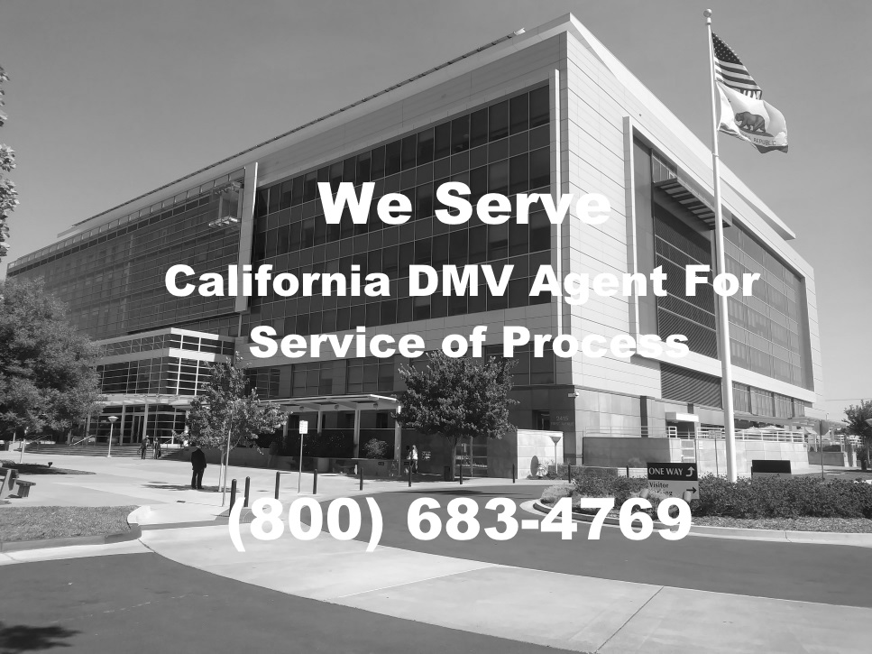 California DMV Agent For Service of Process